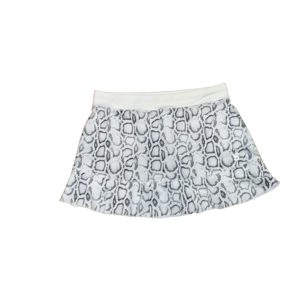 Sofibella Python Print Tennis Skirt Sz Large